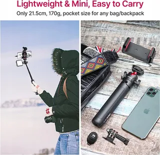 ULANZI MT-16 Selfiestick Statief Met Afstandsbediening Telefoon Camera — miniatuur 6