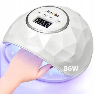 JANOLIA UV LED Nagellamp 86W Sensor LCD Professioneel — miniatuur 1