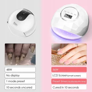 JANOLIA UV LED Nagellamp 86W Sensor LCD Professioneel — miniatuur 8