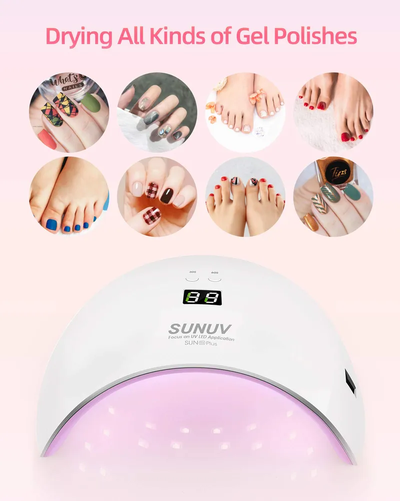 SUNUV UV LED Nagellamp Timer Sensor Manicure Pedicure — foto 6