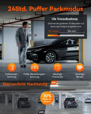 VANTRUE N4 Pro Dashcam 4K 360° WiFi GPS IR Nachtzicht — miniatuur 5