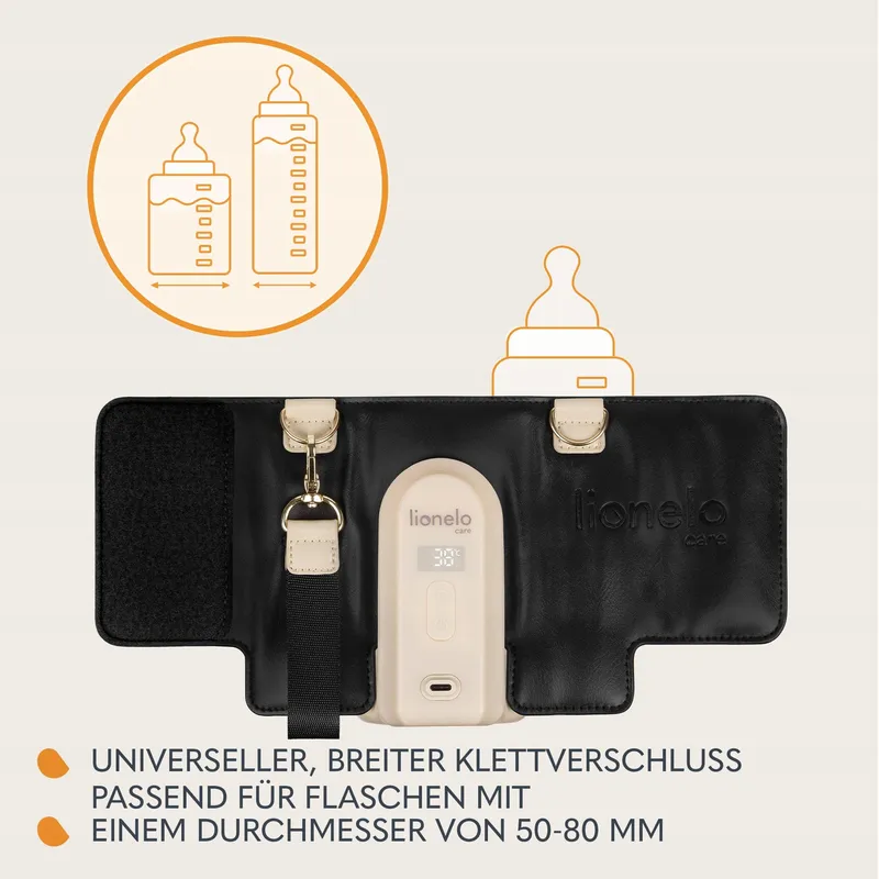 LIONELO Thermup Go Evo Flessenwarmer USB-C LCD 5 Standen — foto 4