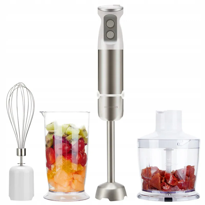 INKBIRD Staafmixer Set 4-in-1 600W 6 Snelheden Soep Smoothie — foto 1