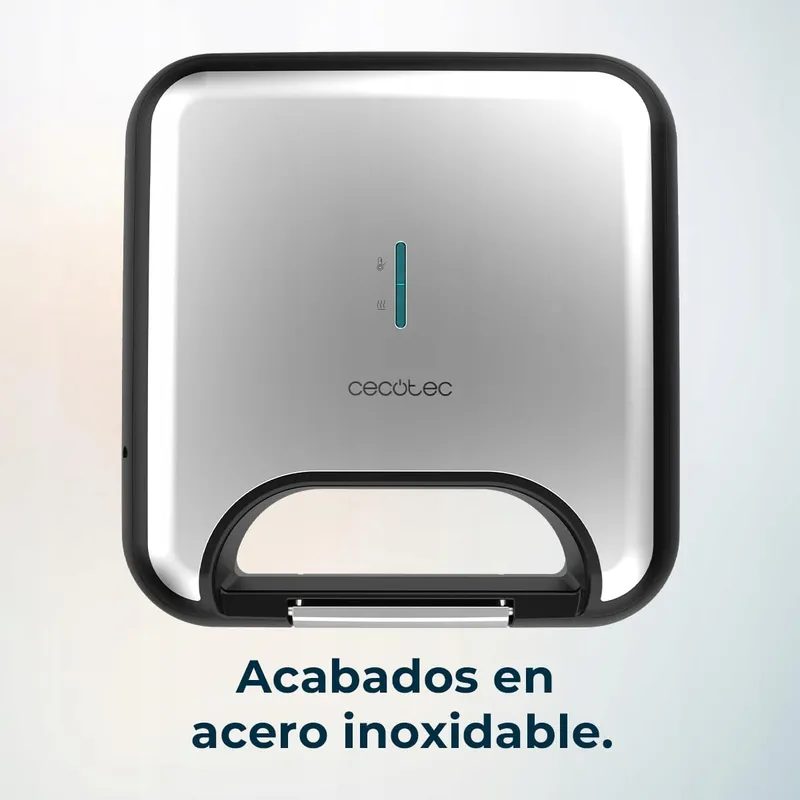 CECOTEC Rock'nToast Grill+ Sandwichmaker 800W RockStone — foto 6