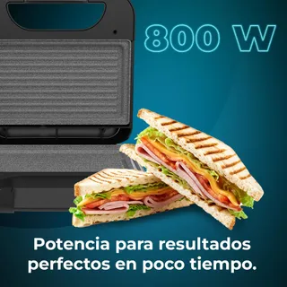 CECOTEC Rock'nToast Grill+ Sandwichmaker 800W RockStone — miniatuur 5