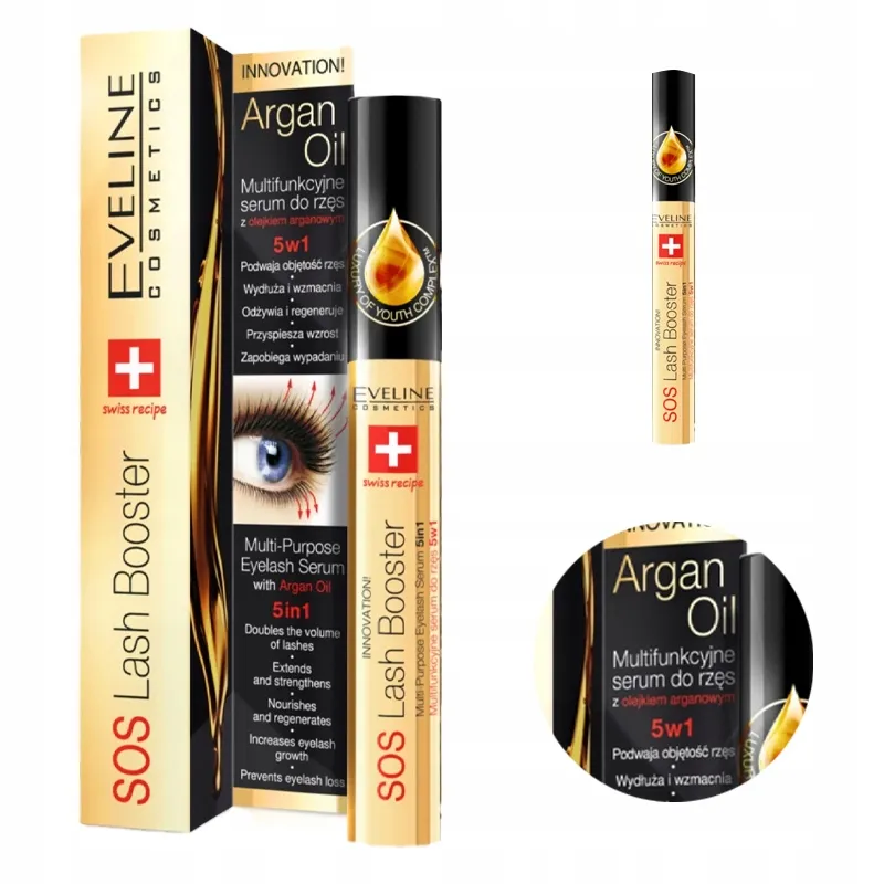 EVENILE COSMETICS SOS Lash Booster Wimperserum 5-in-1 Groeiactivator 10ml — foto 15