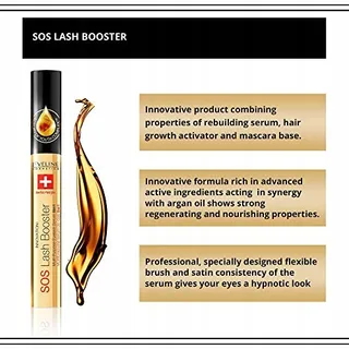 EVENILE COSMETICS SOS Lash Booster Wimperserum 5-in-1 Groeiactivator 10ml — miniatuur 3