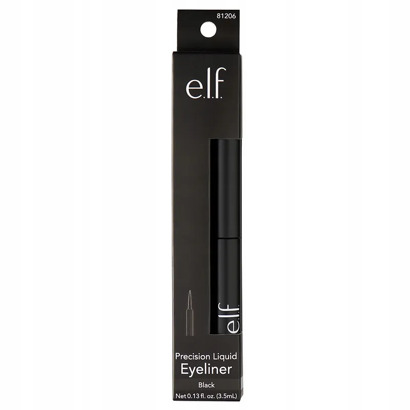 E.L.F. Precision Liquid Eyeliner Ultrafijne Punt Zwart 3,5ml — foto 3