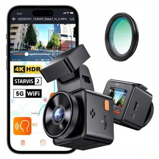 VANTRUE E1 Pro Dashcam 4K HDR GPS WiFi Nachtzicht 160°