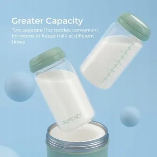 MOMCOZY Draagbare Moedermelkkoeler 628ml 24u Koeling — miniatuur 8