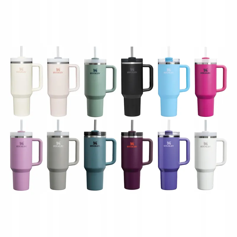 STANLEY 1913 Quencher H2.0 Tumbler 1,2L Rietje RVS Frost — foto 9