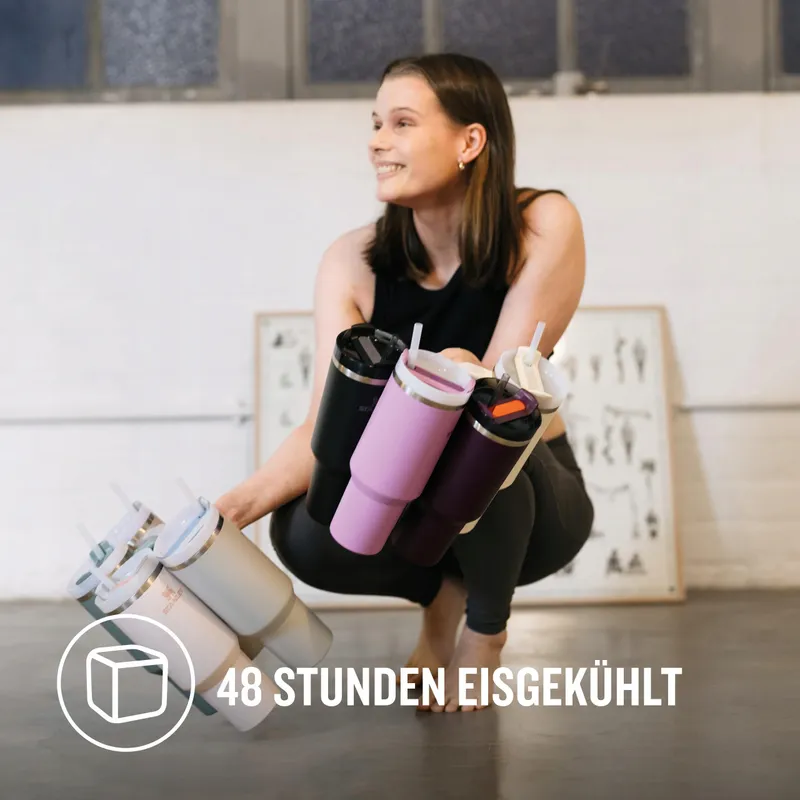 STANLEY Quencher H2.0 Thermosfles met Rietje 1,2L Roestvrij Staal — foto 3