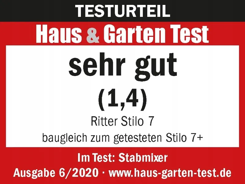 RITTER Stilo 7 Draadloze Staafmixer Metaal Donkerbruin — foto 4