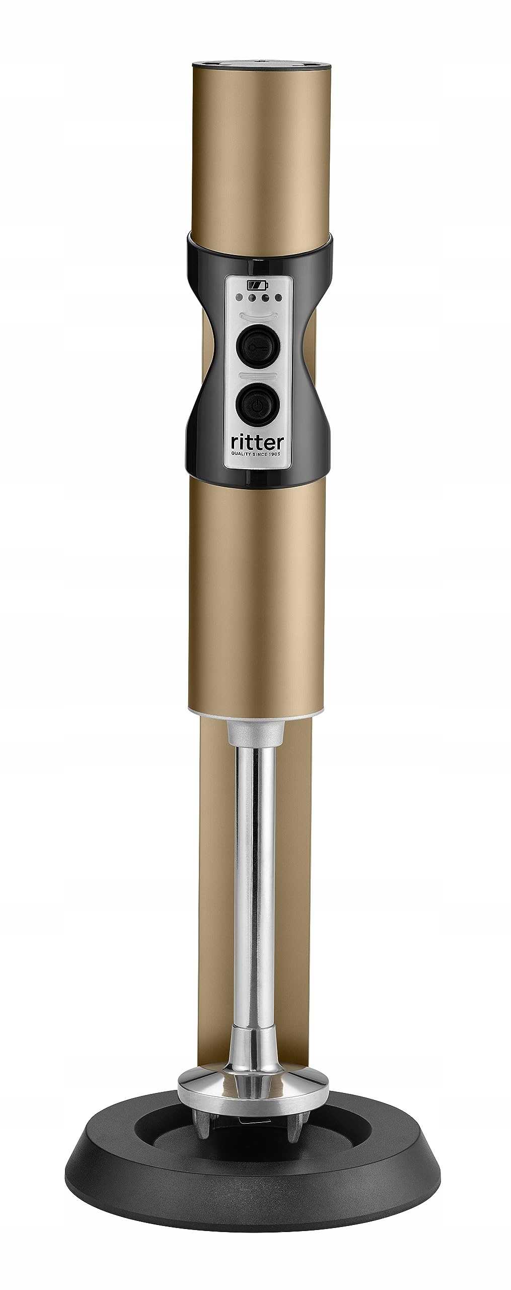 RITTER Stilo 7 Draadloze Staafmixer Metaal Donkerbruin