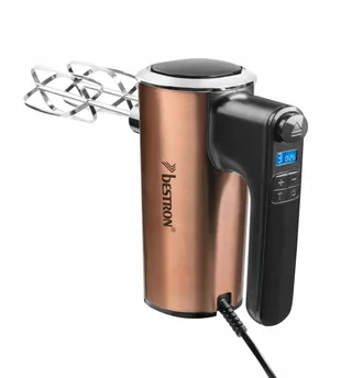 BESTRON Handmixer 6 Standen Turbo LCD Koper — miniatuur 1