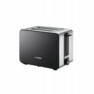 BOSCH ComfortLine Compacte Broodrooster 1050W Staal Zwart 2 Sneden — miniatuur 7