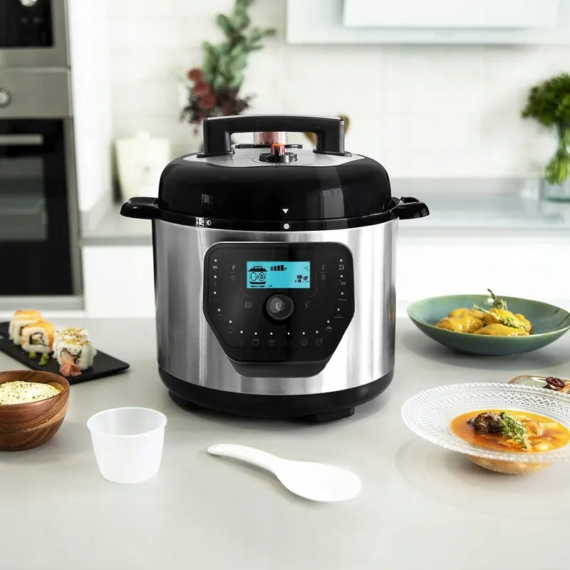 CECOTEC Snelkookpan GMH-Deluxe 6L 24u 15 Veiligheidssystemen — foto 3