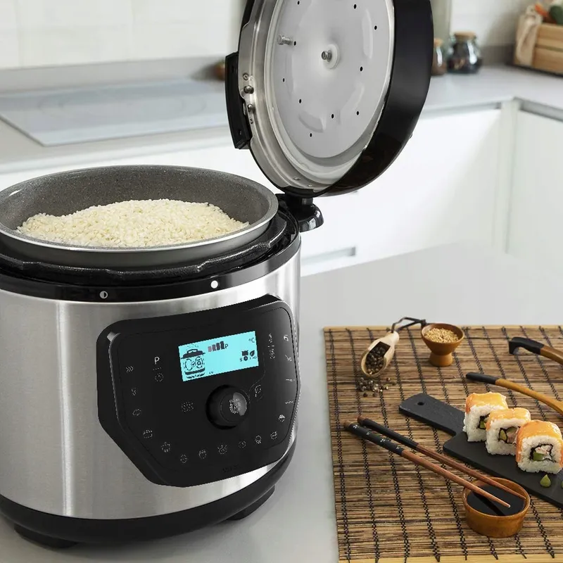 CECOTEC Snelkookpan GMH-Deluxe 6L 24u 15 Veiligheidssystemen — foto 6