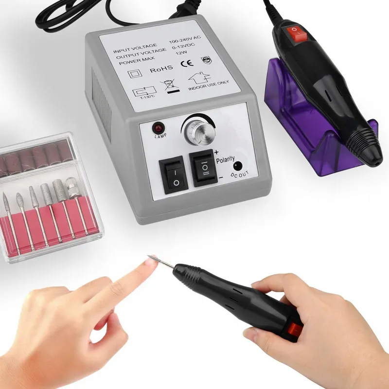 CREBEAU Elektrische Nagelfrees Set Manicure Pedicure 20000RPM — foto 2