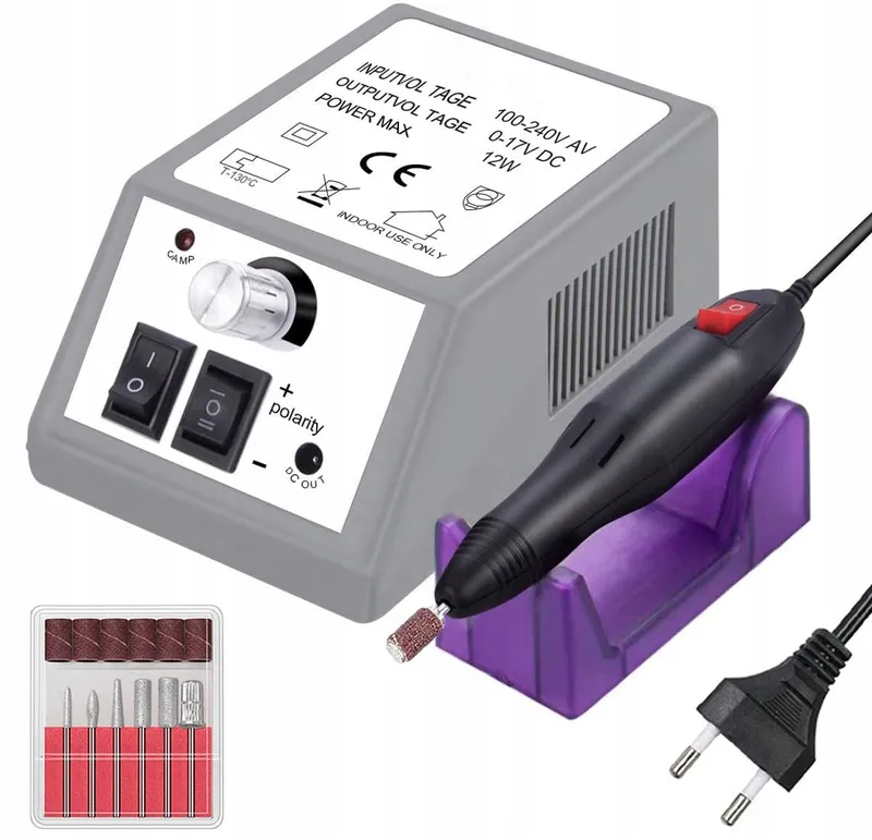 CREBEAU Elektrische Nagelfrees Set Manicure Pedicure 20000RPM — foto 1