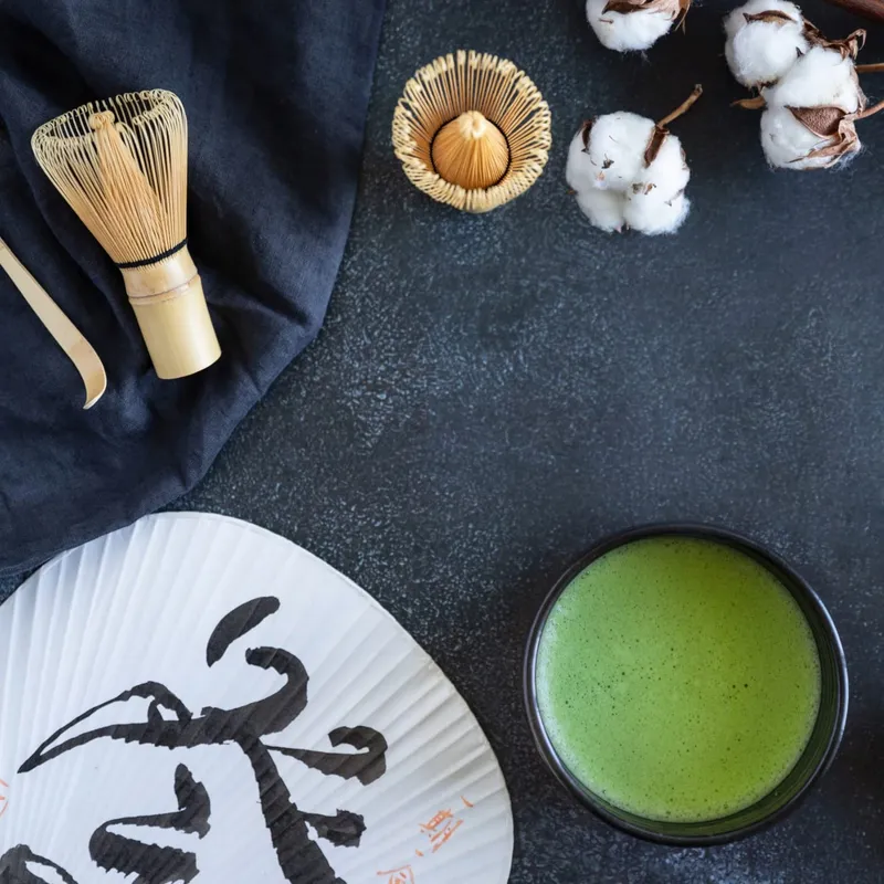 MOYA MATCHA Bio Groene Thee Poeder 100g Premium Ceremonieel — foto 6