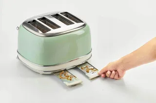 ARIETE Vintage 156 Broodrooster Retro 4 Sneden 1600W Groen — miniatuur 4