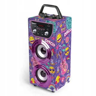 TRENDIX Top Singer Karaoke Kinderen Roze 2 Microfoons USB Bluetooth — miniatuur 7