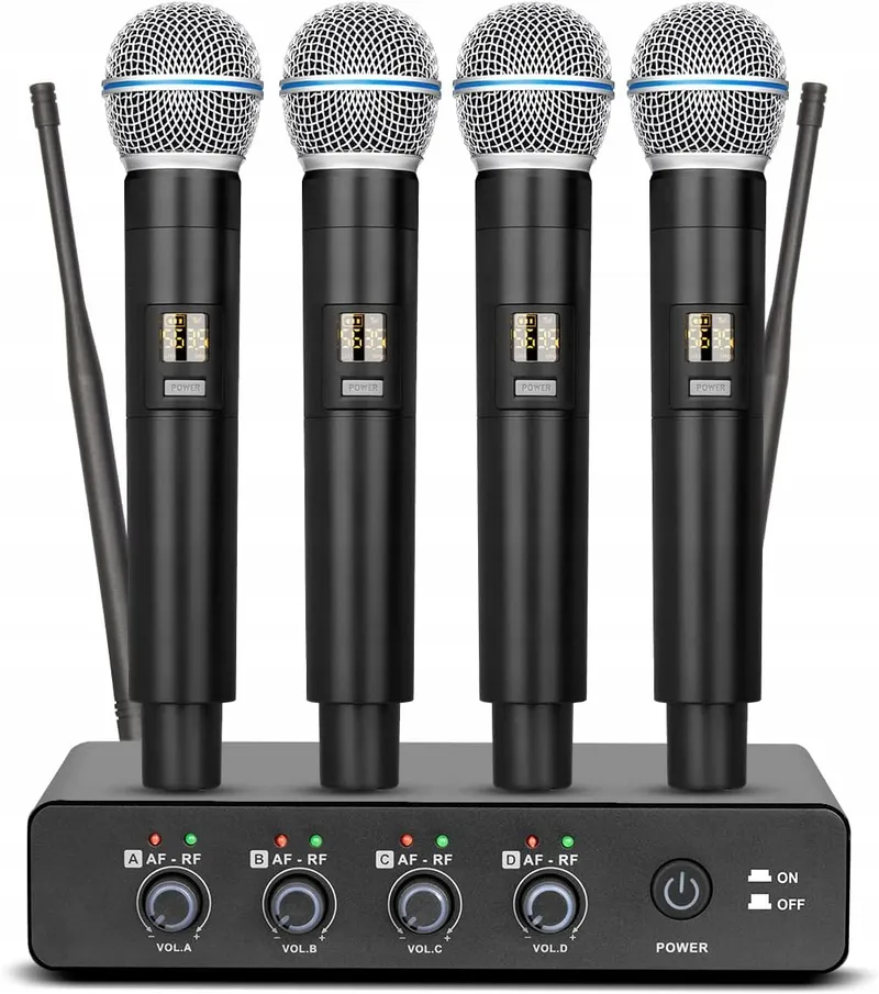 DEPUSHENG R5 Professioneel Draadloos UHF Microfoonsysteem Voor Karaoke — foto 10