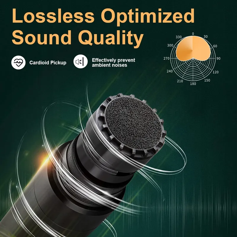 DEPUSHENG R5 Professioneel Draadloos UHF Microfoonsysteem Voor Karaoke — foto 3