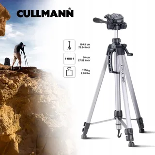 CULLMANN Alpha 2800 Statief 184cm 3-Weg Kop Zilver — miniatuur 8