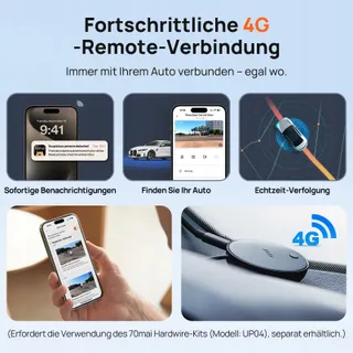 70MAI Dash Cam 4K Omni 360° Voor Achter GPS WiFi AI Nachtzicht — miniatuur 6