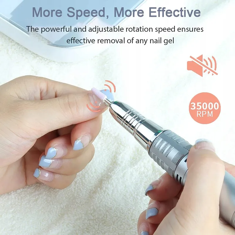 JCMASTER TouchPro+ Nagelfrees 35000 U/min Set Pro — foto 3