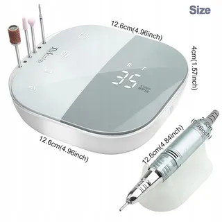 JCMASTER TouchPro+ Nagelfrees 35000 U/min Set Pro — miniatuur 6