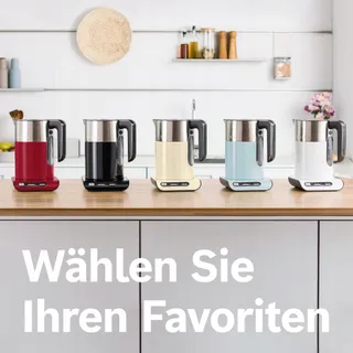BOSCH Styline TWK8614P Waterkoker 1,5L 2400W Temperatuurkeuze Rood — miniatuur 6