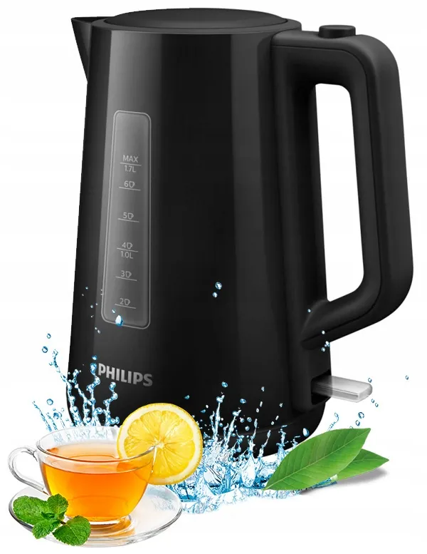 PHILIPS Waterkoker 1,7L Draaivoet Controle-indicator Zwart — foto 13
