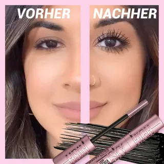 MAYBELLINE New York Sky High Mascara Lange Wimpers Zwart 2x7,2ml — miniatuur 5