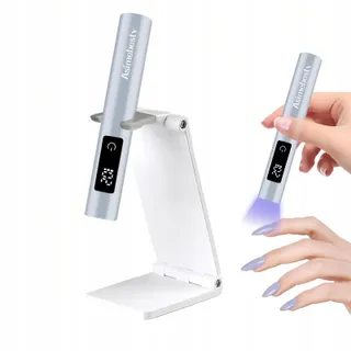 ASIMEBESTY UV LED Nagellamp Draagbaar Blauw — miniatuur 1