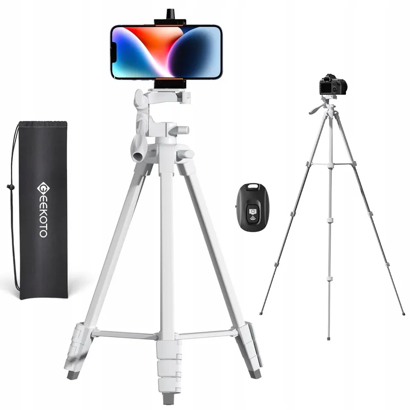 GEEKOTO Statief Smartphone 55" 360° Voor Camera's — foto 1