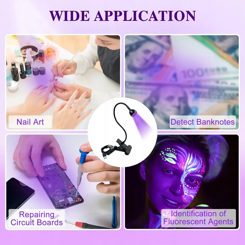 SOODYOOW UV Lamp 3W Voor Gelnagels Mini Nageldroger — foto 6