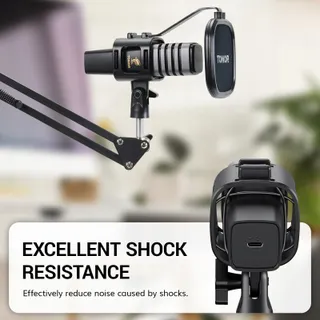 TONOR USB Microfoon Gaming Podcast Streaming YouTube Twitch PS4 PS5 — miniatuur 5