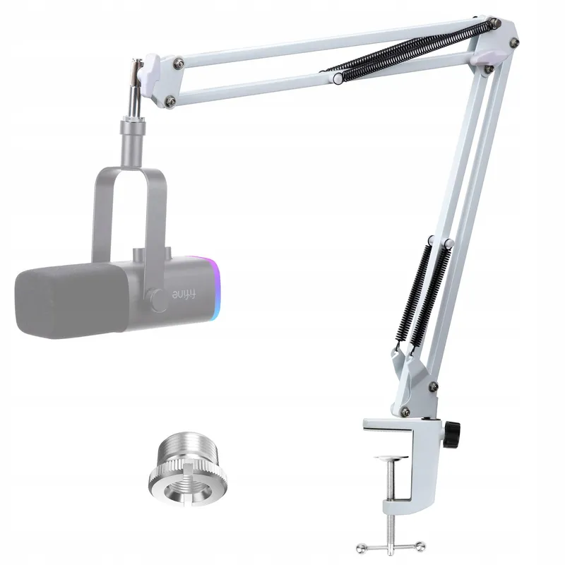 FIFINE AM8 Microfoonarm Wit Compatibel Met XLR USB Microfoon — foto 1