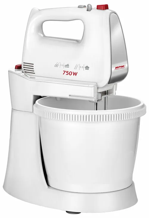 MPM Keukenmachine MMR-22Z 750W 3L BPA-vrij 5 Standen Turbo RVS — foto 11