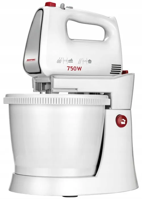 MPM Keukenmachine MMR-22Z 750W 3L BPA-vrij 5 Standen Turbo RVS — foto 13