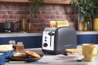 RUSSELL HOBBS Colours Plus Broodrooster 2 Sneden RVS Grijs 1600W — miniatuur 2