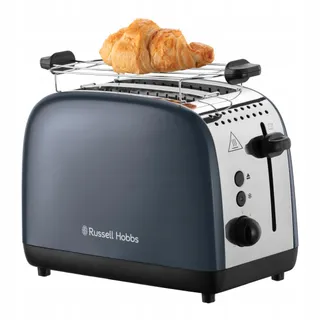 RUSSELL HOBBS Colours Plus Broodrooster 2 Sneden RVS Grijs 1600W — miniatuur 1