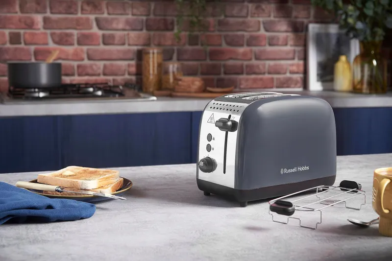 RUSSELL HOBBS Colours Plus Broodrooster 2 Sneden RVS Grijs 1600W — foto 9