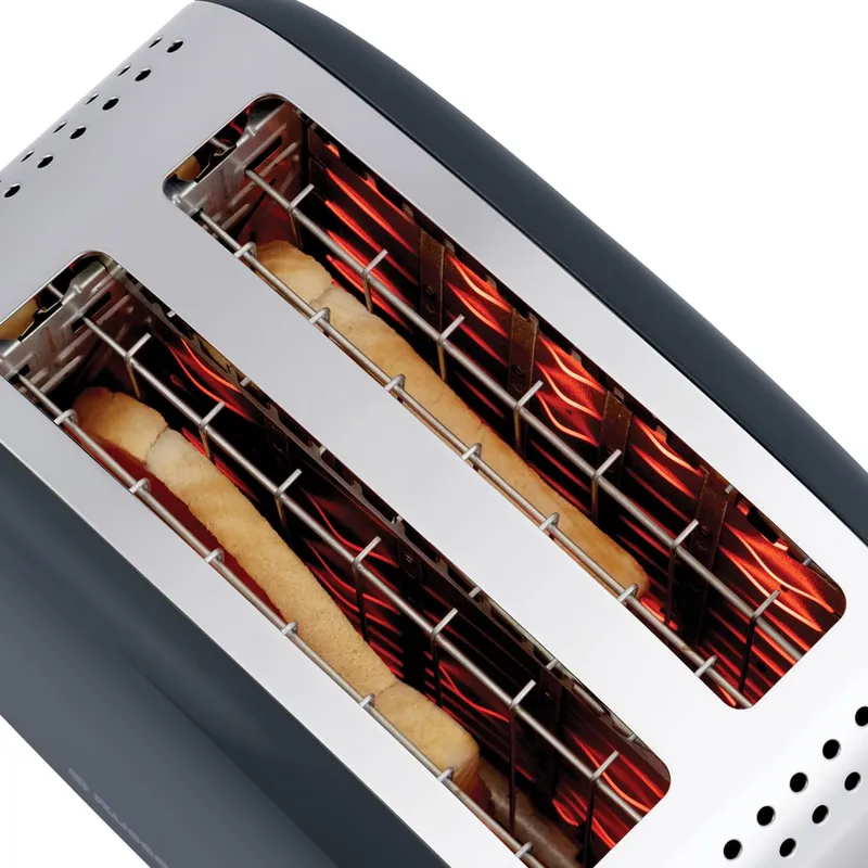 RUSSELL HOBBS Colours Plus Broodrooster 2 Sneden RVS Grijs 1600W — foto 6