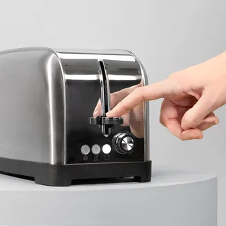 CECOTEC Toastin Time 1500 Verticale Broodrooster 4 Sneden RVS — miniatuur 3