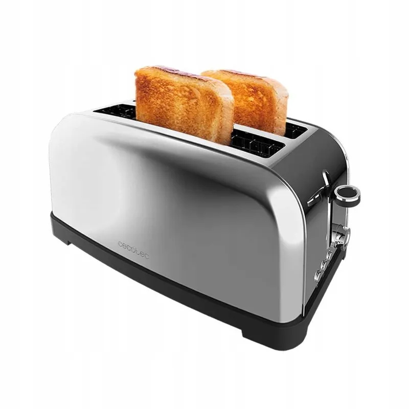 CECOTEC Toastin Time 1500 Verticale Broodrooster 4 Sneden RVS — foto 1
