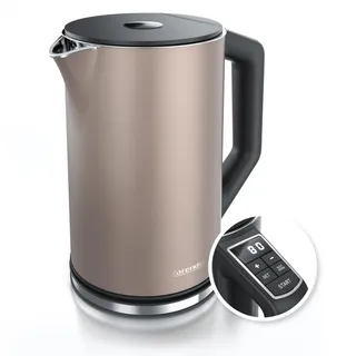 ARENDO Waterkoker RVS 1,5L 2200W Temperatuurregeling 40-100°C — miniatuur 1